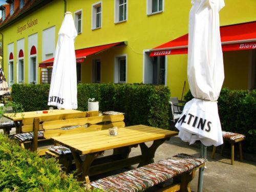 Hotel 4 Hufen Grossziethen Exterior foto